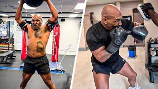 Mike Tyson trains hard to knock out Jake Paul