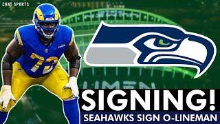  Tremayne Anchrum Signing With Seahawks In 2024 NFL Free Agency | Seahawks News & Contract Details