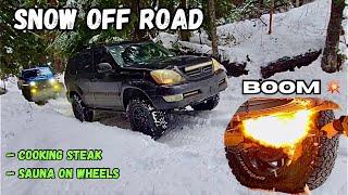 Washington Snow Wheeling, Off-Roading Lexus GX470, Jeep 392, Porsche Cayenne