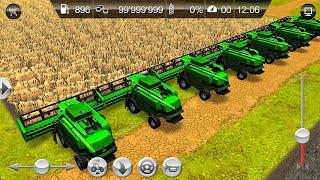 Deutz Fahr Harvesters in fs12 | Farming Simulator 12 | Harvesters | Timelapse |