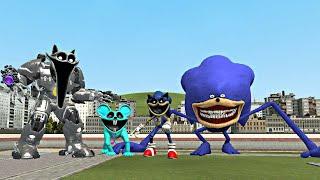 EVOLUTION OF ALL HORROR GARNOLD SPRUNKI SONIC TAPES PHASES x INNYUME SMILEYS FAMILY in Garry’s Mod?