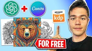 How to Create a Coloring Book for FREE with AI and Canva (Amazon KDP)
