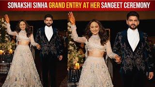 Bollywood Actress Sonakshi Sinha Grand Sangeet Ceremony With Zaheer Iqbal