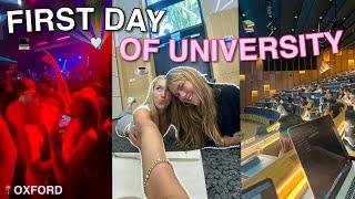 FIRST DAY OF UNIVERSITY VLOG | during freshers week!!