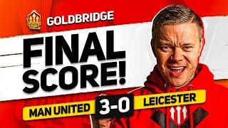 GARNACHO WONDER GOAL! UGARTE SUPERB! MANCHESTER UNITED 3-0 LEICESTER GOLDBRIDGE MATCH REACTION