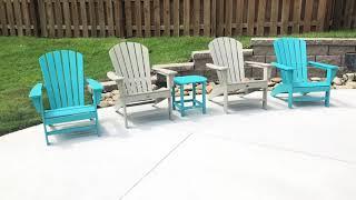 Trex vs Polywood composite outdoor furniture.  The pros and cons.