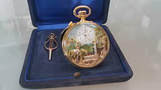 Reuge musical pocket watch with automat