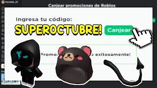  TODOS LOS PROMOCODES DE ROBLOX *OCTUBRE 2021* ROBLOX