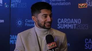 Sheraz Ahmed STORM Partners at Cardano Summit 2023 with pinoyweb3TV!