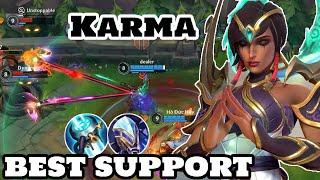 Wild Rift Karma Gameplay New Champion (Build & Runes) Rank Grandmaster