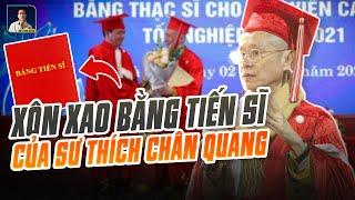 BẰNG TIẾN SĨ CỦA THƯỢNG TỌA THÍCH CHÂN QUANG CÓ VẤN ĐỀ ?