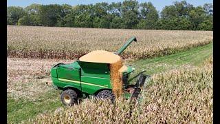 FIRST CORN HARVEST Video of the 2024 Season