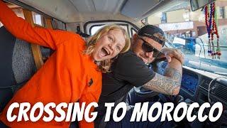 SPAIN TO MOROCCO CROSSING BY FERRY: We're taking our campervan from Europe to Morocco!