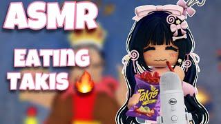 Roblox ASMR ~ Eating TAKIS  (SUPER Crunchy!!)