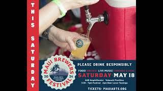 The 2024 Maui Brewers Festival is THIS SATURDAY!