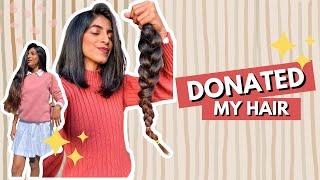 I donated my hair | Hair transformation vlog | Radhika Jagtap