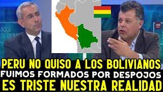 BOLIVIANOS FRUSTRADOS PORQUE PERU NO QUISO A BOLIVIA CUANDO SE FORMO Y AHORA ESTAN EN PLENA CRISIS