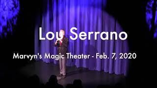 Lou Serrano at Marvyn's Magic Theater - Full 12 minute magic performance