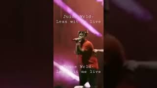 Juice Wrld- Lean Wit Me Live #juicewrld