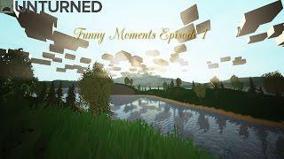 Unturned Funny Moments Ep1 | Bumper Cars, UFO's, Killing Friends & Puns!