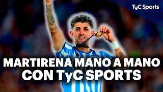 GASTÓN MARTIRENA, FIGURA DE RACING CAMPEÓN, EN EXCLUSIVA CON TYC SPORTS  La final, el golazo y más