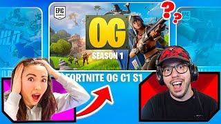 Can My WIFE Win a Game of Fortnite OG?