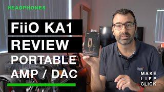 FiiO KA1 Review - Beast Headphone Amp for Lossless Music - USB DAC