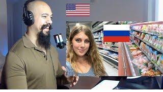 Reacting to 10 РУССКИХ ПРОДУКТОВ без которых АНГЛИЧАНКА не может жить