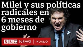 3 de las políticas más radicales de Milei en sus primeros 6 meses como presidente de Argentina