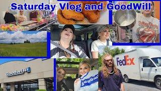 SATURDAY VLOG, GOODWILL AND DOLLAR TREE | Encounter With FedEx Driver | May 18, 2024