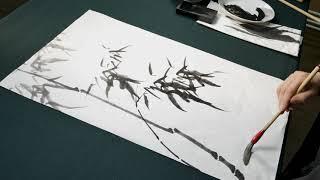 Meditation drawing | Korean Traditional painting | relaxing painting | 사군자| 힐링|