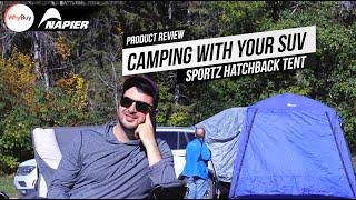 Napier Hatchback Tent is a great way to use your SUV