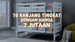 10 Model Ranjang Tingkat // Tempat Tidur Susun Harga 3 Jutaan // Katalog Mebel