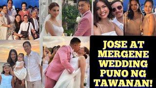 JOSE MANALO & EB BABE MERGENE WEDDING SA BORACAY! KALOKA GANAP!