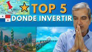 TOP 5 Ciudades donde INVERTIR en PROPIEDADES PANAMA