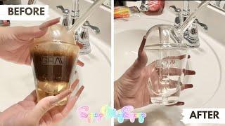 How To Clean GRAV LABS Slush Cup TAR REMOVAL With Dollar Tree Products DIY
