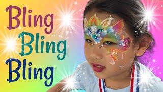 How to: make your own BLING for Face Painting tutorial