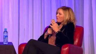 Kim Cattrall discussing her role as Samantha on Sex and the City