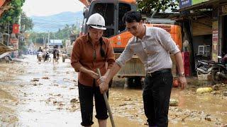 Kind-hearted engineer and single mother help people overcome the consequences of Typhoon Yagi