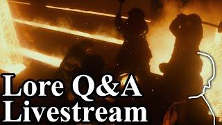 The Lord of the Rings & Tolkien Lore Q&A Livestream VoD - Lore Time with Chris  #TPhLore