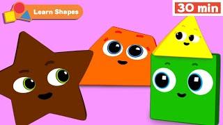 Shapes School | Educational videos for Babies | Learning Shapes for kids | Star+ | First University