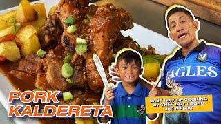 PORK KALDERETA | EASY WAY OF COOKING by CHEF BOY LOGRO and MAMAT