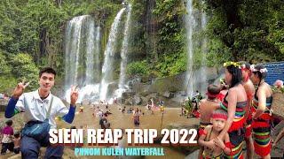 Siem Reap tour 2022 | Phnom Kulen Waterfall | Cambodia National Park