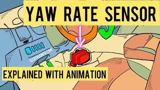 Yaw Rate Sensor Explained With Animation | Mastering Automotive Sensors | Part 17