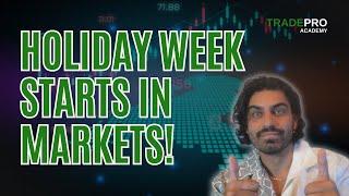 Market Update Dec 23: Market HOLIDAY Week Starts!