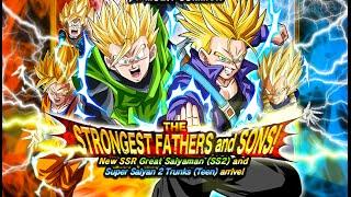 500 STONES SUMMON! DBZ Dokkan Battle The Strongest Father and Sons!