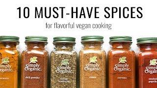 MUST-HAVE SPICES FOR VEGAN COOKING | an inside look at my spice cabinet