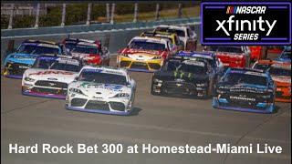 NASCAR Xfinity Series Hard Rock Bet 300 at Homestead-Miami Live Commentary