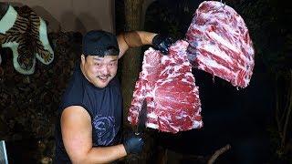 그저 고기가 먹고 싶었습니다.. 50만원짜리 한우짝갈비 FLEX~ / i just wanted to eat meat / CHARCOAL GRILLED RIBS