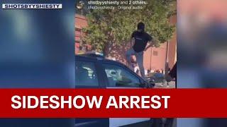 Chaotic San Jose sideshow leads to arrest | KTVU